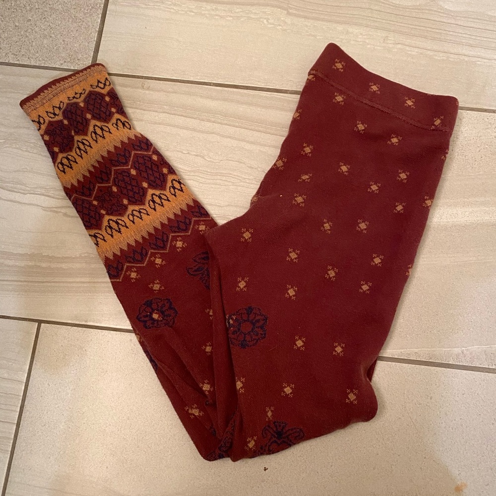 Free People‎ Patterned Leggings